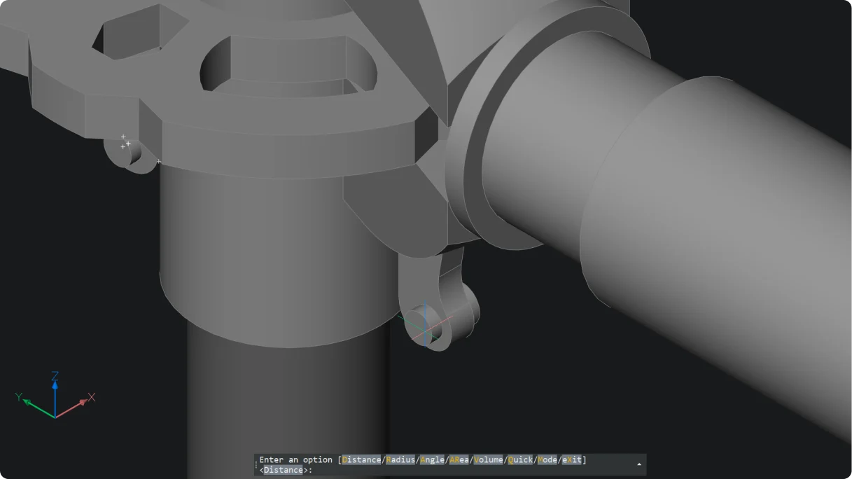 Dynamiczne pomiary geometrii 2D i 3D w BricsCAD V26