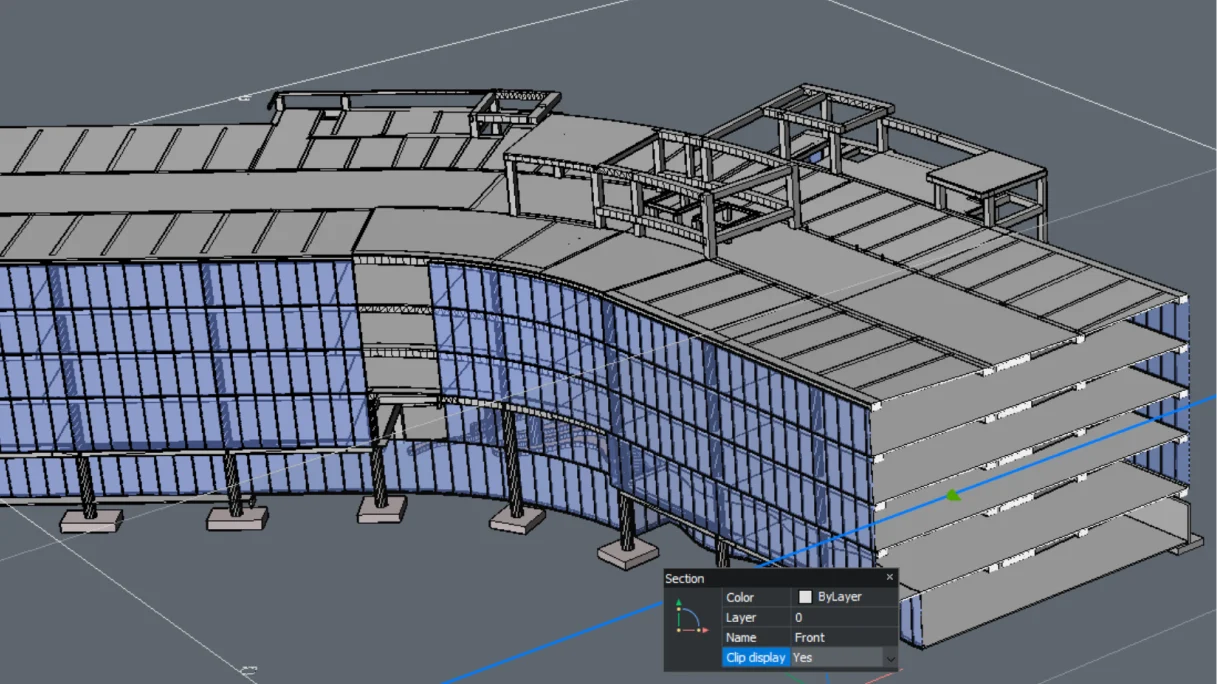 Szybsze generowanie przekrojów BIM w BricsCAD V26.2