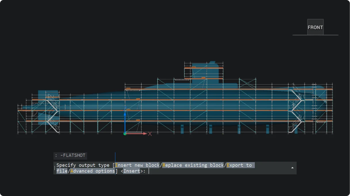 Nowe funkcje BricsCAD V26.2 – tworzenie widoku 2D z modelu 3D
